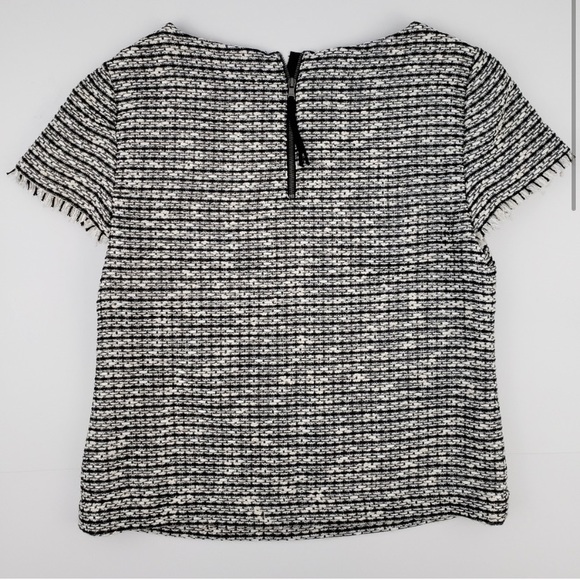 NWOT Talbots Petite Tweed Blouse, 4P - Picture 2 of 5